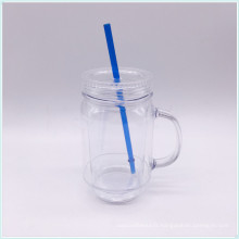 Hot Sale Plastic Starbucks Tumbler Cup avec paille (SH-PM38)